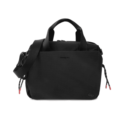 Hedgren Tomoko Black Handbag with 2 Handles