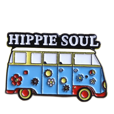 Hippie Soul Pin Badge for Hats and Bags