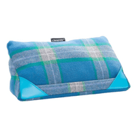i-Pad Cushion Blue Tweed Tablet Pillow Stand