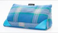 i-Pad Cushion Blue Tweed Tablet Pillow Stand