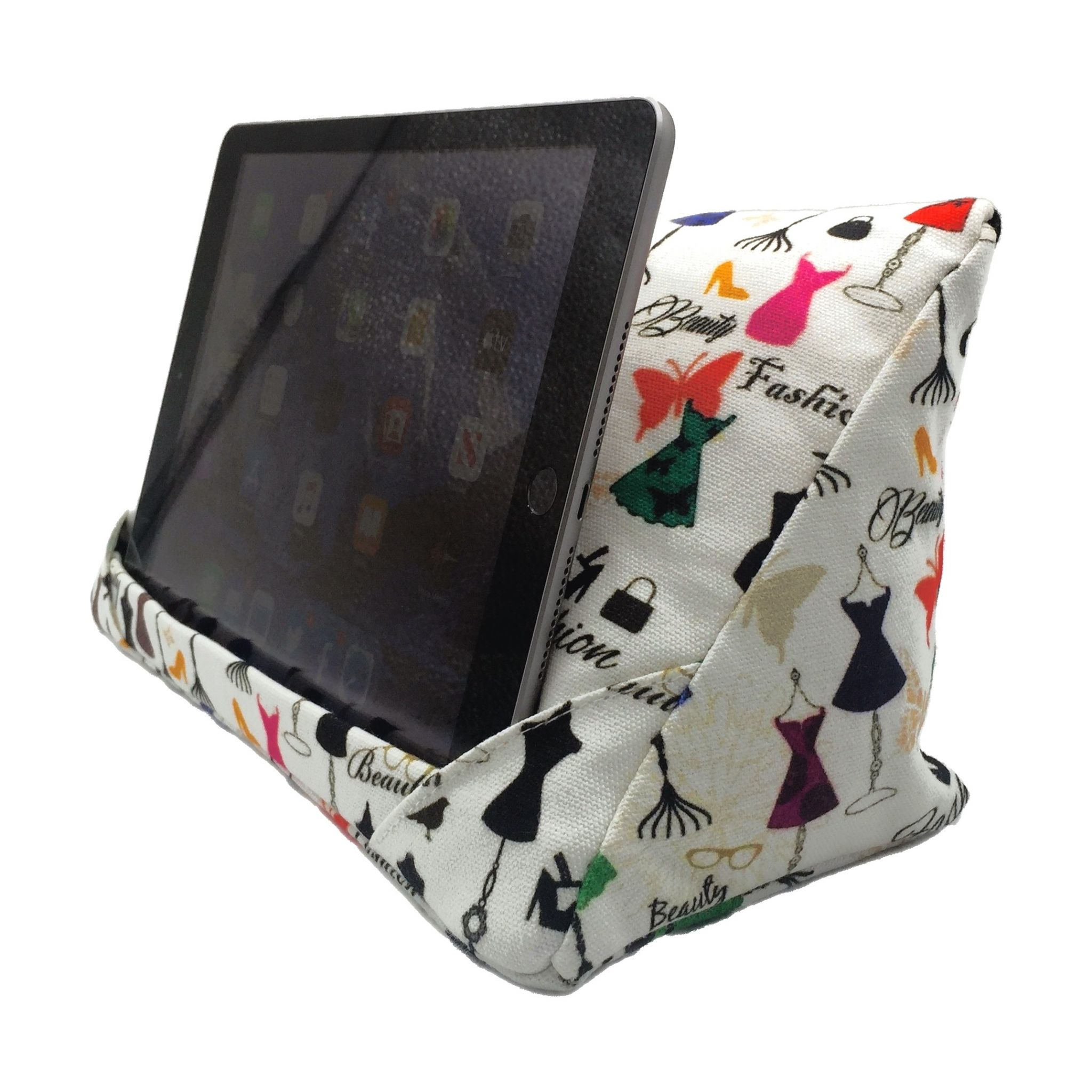 i-Pad Cushion Fashion Designer Tablet Pillow Stand