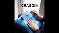 Manicure Cushion Blue Tweed Nail Varnish Pillow
