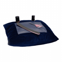 Manicure Cushion Blue Velvet Nail Varnish Pillow