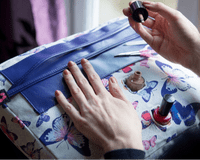 Manicure Cushion Butterflies Nail Varnish Pedicure Pillow