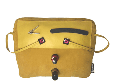 Manicure Cushion Nail Varnish Gold Velvet Pedicure Pillow