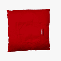 Manicure Cushion Red Denim Nail Varnish Pillow