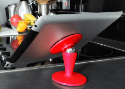 Mobile Phone Stand Kindle Holder Red Office Gift