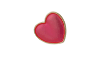 Pink Heart Alloy Brooch Pin Badge Hat Jewellery 