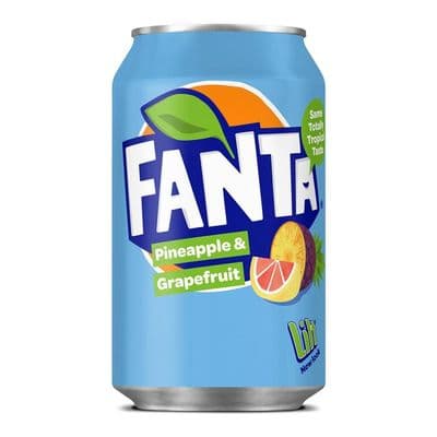 Fanta Pineapple & Grapefruit (330Ml X 24)