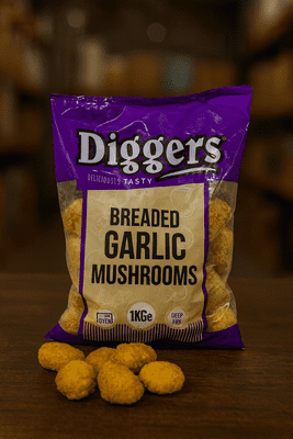GARLIC MUSHROOM BREADED 1KG