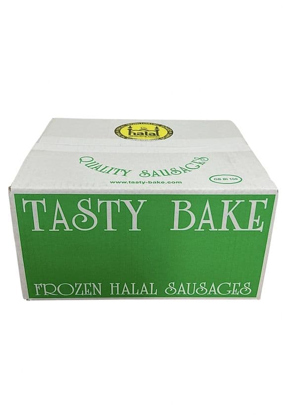 Halal Sausages 8'S (80 In A Box) Tasty Bake
