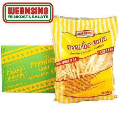 P.Gold Coated Julienne Chips 10 Kg