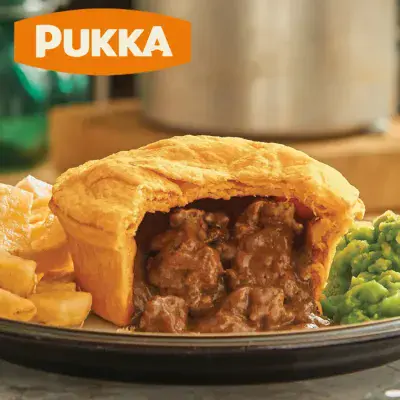 Steak & Kidney Pukka Pie X 12