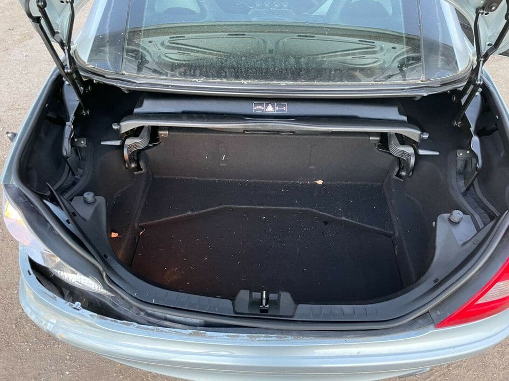 05-12 SLK R171 BOOT INTERIOR TRIMS SET PLASTIC PANELS MERCEDES SLK200 ...