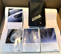 06-12 LEXUS IS220 250 OWNERS HANDBOOK MANUALS AND LEATHER CASE XE20