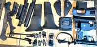 06-12 LEXUS IS220 INTERIOR PLASTIC TRIM BLACK SET IS250 XE20 2006