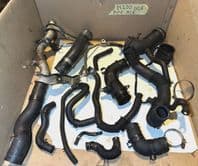 06-12 LEXUS IS220 SET RUBBER PIPES HOSES LINES FOR 2AD DIESEL ENGINE XE20