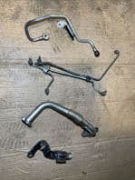 08 LEXUS IS220 TURBO PIPE FUEL RAIL LINES EGR PIPE BRACE MIX JOB LOT xe20 08-12