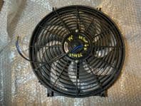 14* 35.5cm COOLING FAN 12V 80W SUCTION UNUSED OLD STOCK CLEARANACE MOTORSPORT