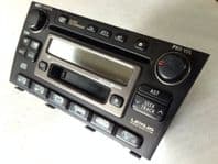 1999-2005 LEXUS IS200 RADIO CD CASSET HEAD UNIT 13906 GENUINE FAULTY CD NOT WORK