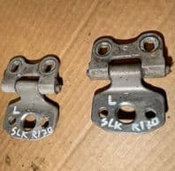 2001 MERCEDES BENZ SLK DOOR HINGES PAIR LEFT R170 96-03 SLK200 SLK230 SLK320