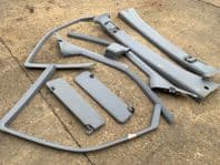 2002 MB VITO W638 INTERIOR PLASTIC TRIM SET GREY VIANO 1996-2004 VAN CAMPER
