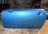 2002 MINI COOPER S DOOR BARE BLUE LEFT SIDE NS R50 R51 R52 R53