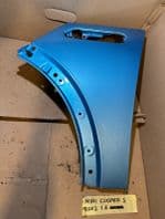 2002 MINI COOPER S FRONT WING FENDER LEFT SIDE NSF BLUE R50 R51 R52 R53