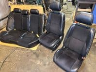 2003 Lexus is200 BLACK HALF LEATHER SUDE SEATS FRONT + REAR VERY CLEAN