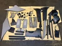 2004 Lexus is200 INTERIOR PLASTIC BLACK & GREY TRIM SET  PANELS 99-05
