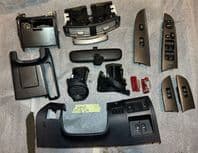 2005-2012 LEXUS IS250 MIX INTERIOR PLASTIC TRIMS PANELS SWITCHES VENTS XE20