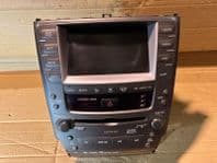 2005-2012 LEXUS IS250 SAT NAV SD PLAYER HEATER MARK LEVINSON SCREEN FAULTY