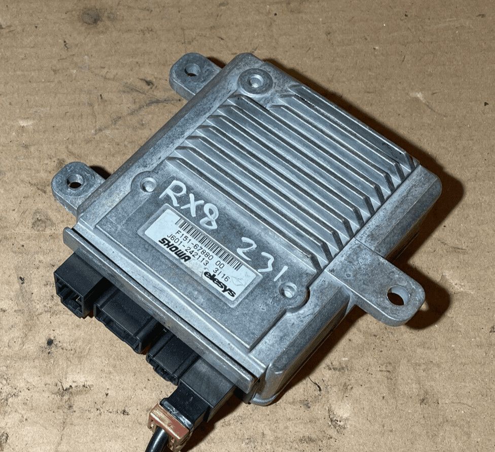 2006 MAZDA RX8 STEERING RACK MODULE CONTROL ECU BOX F151-67880 SHOWA