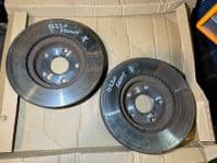 2008 LEXUS IS220 FRONT BRAKE DISCS PAIR 05-12 XE20