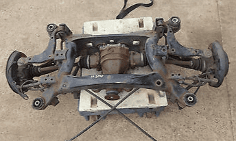 99-05 LEXUS IS200 COMPLETE REAR SUBFRAME / AXLE / ARMS SUSPENSION DIFF ...