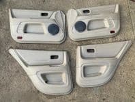 99-05 LEXUS IS200 DOOR CARD SET CREAM LEATHER Interior CARDS XE10
