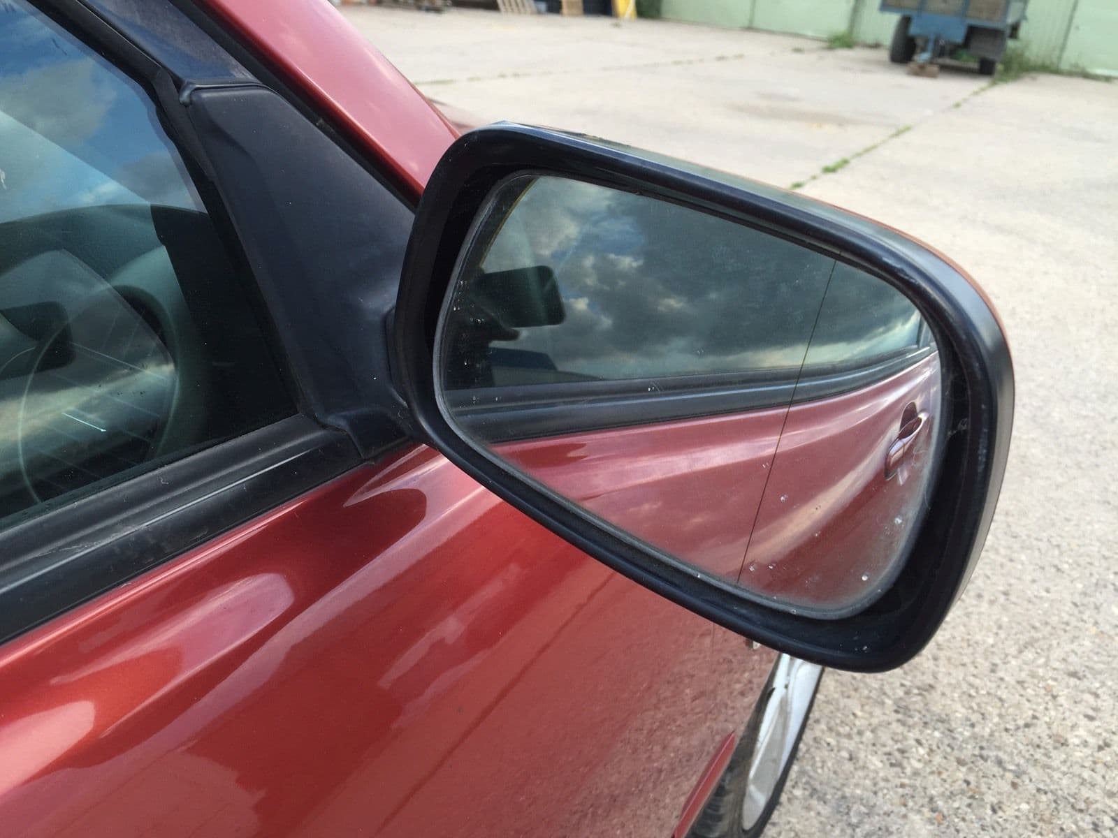 99-05 LEXUS IS200 IS300 COMPLETE WING MIRROR DRIVER SIDE O/S 3N3 Aztec Fire
