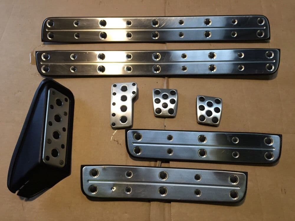 99-05 LEXUS IS200 IS300 SPORT SET OF 4 DOOR STEP CHROME TRIMS PEDAL ...