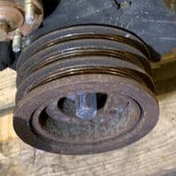 99-05 LEXUS IS200 MAIN CRANK SHAFT PULLEY CRANKSHAFT  FOR RIBBED BELT