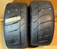 PAIR EXTREME TYRES VR2 265 35 18 R5 SOFT E MARK TRACK TYRES 4.2-4.4mm in centre
