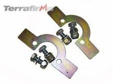 DEFENDER DISCOVERY 1 FRONT COIL SPRING RETAINING PLATES TF505