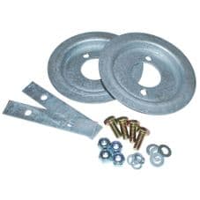 DISCOVERY 1 REAR GALVANISED SPRING SEATS PAIR & FIXING DA1215