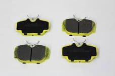 DISCOVERY 2 TD5 PERFORMANCE REAR BRAKE PADS TERRAFIRMA YELLOW STUFF SFP500130P