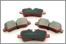 Discovery 4, L322 & RRS Terrafirma LR015519TF Ceramic Rear Brake Pads