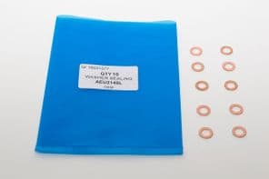 FREELANDER 1 FUEL FILTER BLEED SCREW SEALING WASHER AEU2149L