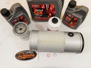 LAND ROVER DEFENDER 300TDI FULL SERVICE FILTER KIT INCLUDING 7L OIL, AIR & FUEL