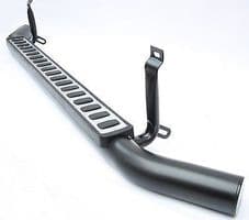 LAND ROVER Defender 90 Fire and Ice style Ebony and Ivory side steps