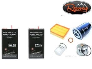 LAND ROVER DEFENDER  & DISCOVERY 2 TD5 SERVICE KIT INC 10 LTRS FANFAROOIL
