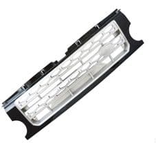 LAND ROVER DISCOVERY 3 - DISCO 4 LOOK FRONT GRILLE BLACK & SILVER MESH