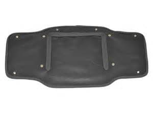 LAND ROVER SERIES 3 & LATE 2A RADIATOR GRILLE MUFF Black DA2160